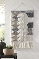 Taylen Black/Natural Wall Decor - Lara Furniture