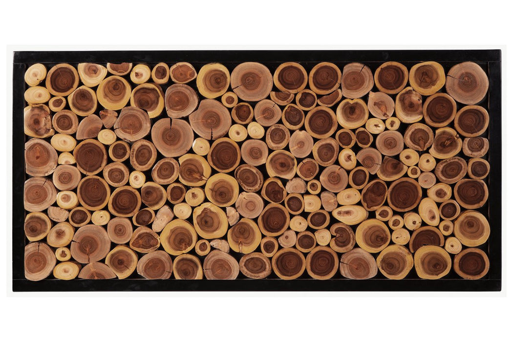 Jonford Brown/Natural Wall Decor - Lara Furniture