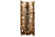 Jailene Antique Gold Wall Sconce - Lara Furniture