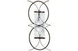 Bryndis Black Wall Sconce - Lara Furniture