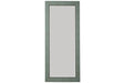 Jacee Antique Teal Floor Mirror - Lara Furniture