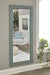 Jacee Antique Teal Floor Mirror - Lara Furniture