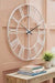 Paquita Antique White Wall Clock - Lara Furniture