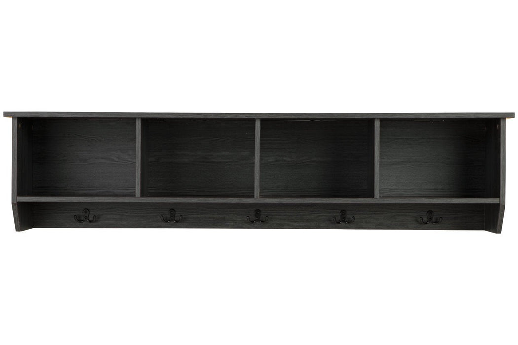 Mansi Gray Wall Shelf - Lara Furniture