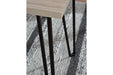 Blariden Brown/Black Desk with Bench - Lara Furniture