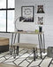 Blariden Brown/Black Desk with Bench - Lara Furniture