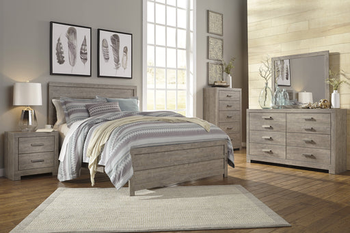 Culverbach Gray Panel Bedroom Set - Lara Furniture