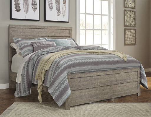 Culverbach Gray Queen Panel Bed - Lara Furniture