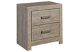 Culverbach Gray Nightstand - Lara Furniture