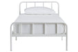 Trentlore White Twin Platform Bed - Lara Furniture