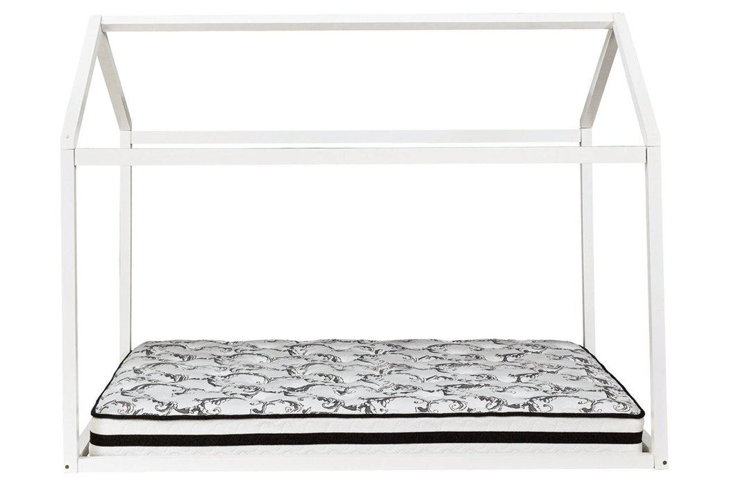 Flannibrook White Full House Bed Frame - Lara Furniture