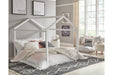 Flannibrook White Full House Bed Frame - Lara Furniture
