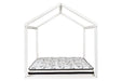 Flannibrook White Full House Bed Frame - Lara Furniture