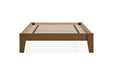 Tannally Light Brown Twin Platform Bed - Lara Furniture