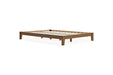 Tannally Light Brown Full Platform Bed - Lara Furniture