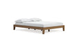 Tannally Light Brown Full Platform Bed - Lara Furniture