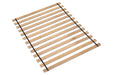 Frames and Rails Brown Full Roll Slat - Lara Furniture