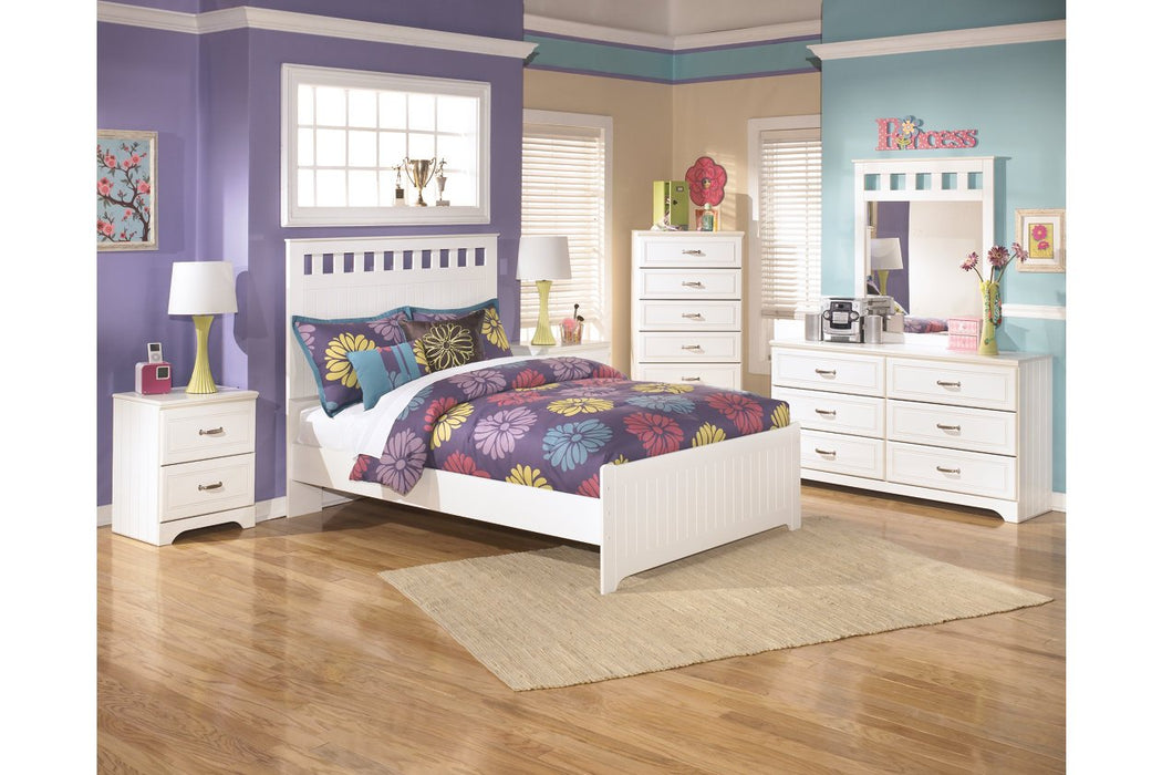 Lulu White Chest of Drawers - Lara Furniture