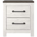 Gerridan White-Gray Panel Bedroom Set - Lara Furniture