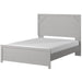 Cottenburg Light Gray-White Queen Panel Bed - Lara Furniture