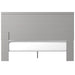 Cottenburg Light Gray-White King Panel Bed - Lara Furniture