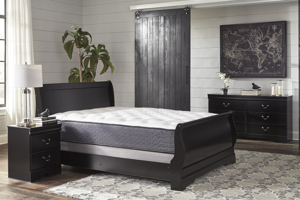 Huey Vineyard Black Youth Sleigh Bedroom Set - Lara Furniture