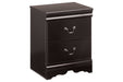 Huey Vineyard Black Nightstand - Lara Furniture