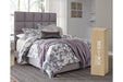 Dolante Gray Queen Upholstered Bed - Lara Furniture