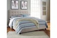 Dolante Beige Queen Upholstered Bed - Lara Furniture