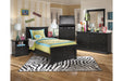 Maribel Black Dresser - Lara Furniture