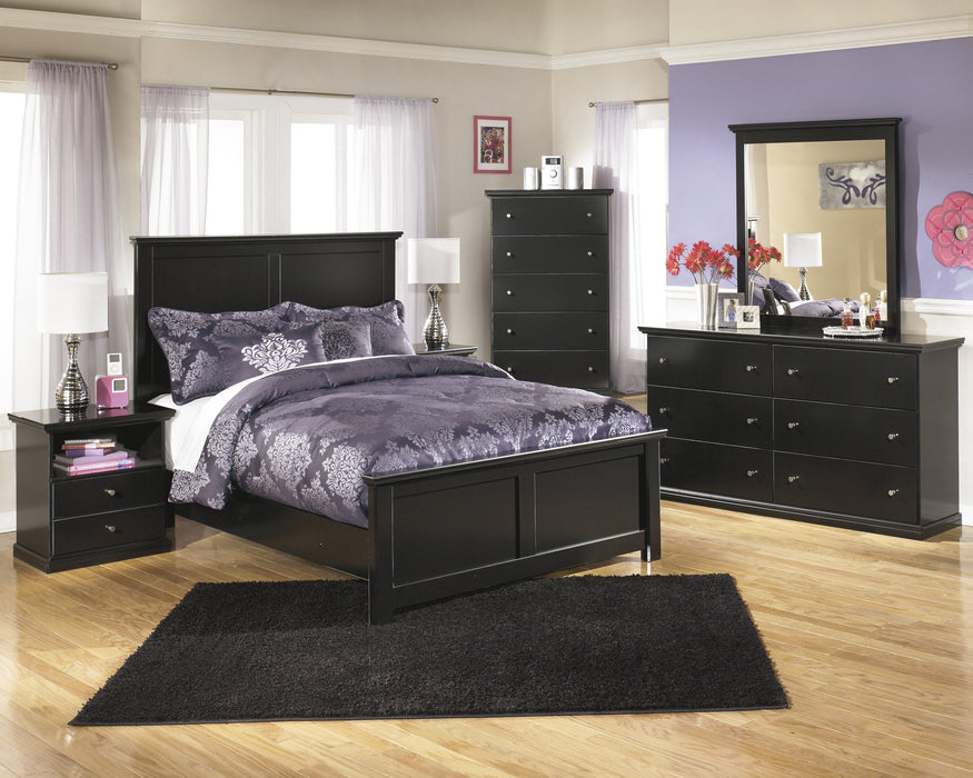 Maribel Black Youth Panel Bedroom Set - Lara Furniture