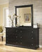 Maribel Black Dresser - Lara Furniture