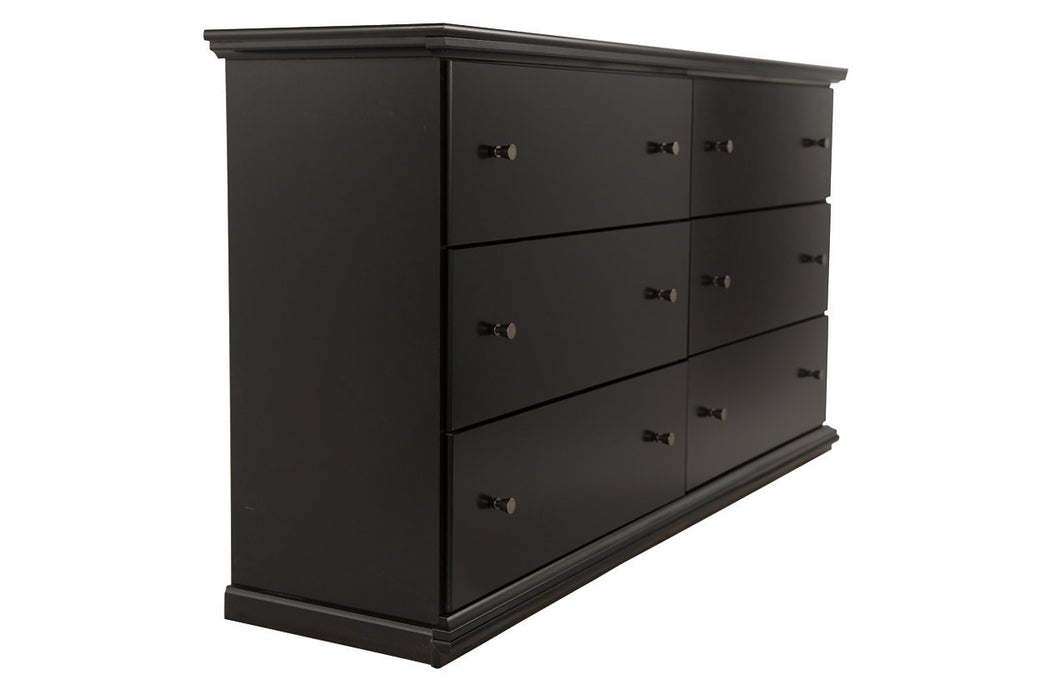 Maribel Black Dresser - Lara Furniture