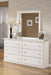 Bostwick Shoals White Youth Panel Bedroom Set - Lara Furniture