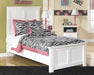 Bostwick Shoals White Twin Panel Bed - Lara Furniture