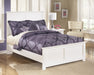 Bostwick Shoals White Full Panel Bed - Lara Furniture