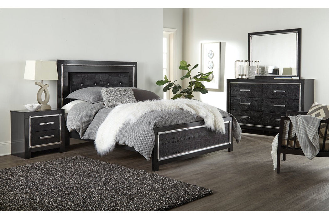 Kaydell Black Dresser - Lara Furniture