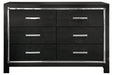 Kaydell Black Dresser - Lara Furniture