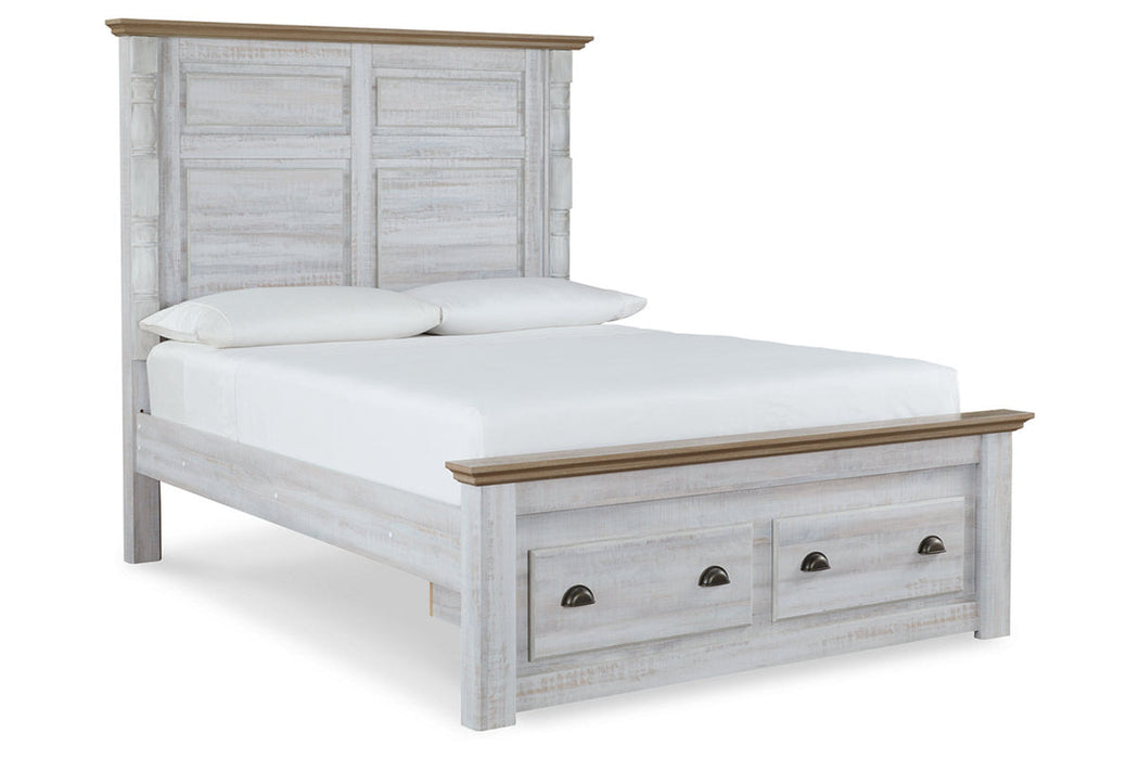 Haven Bay King Panel Storage Bed