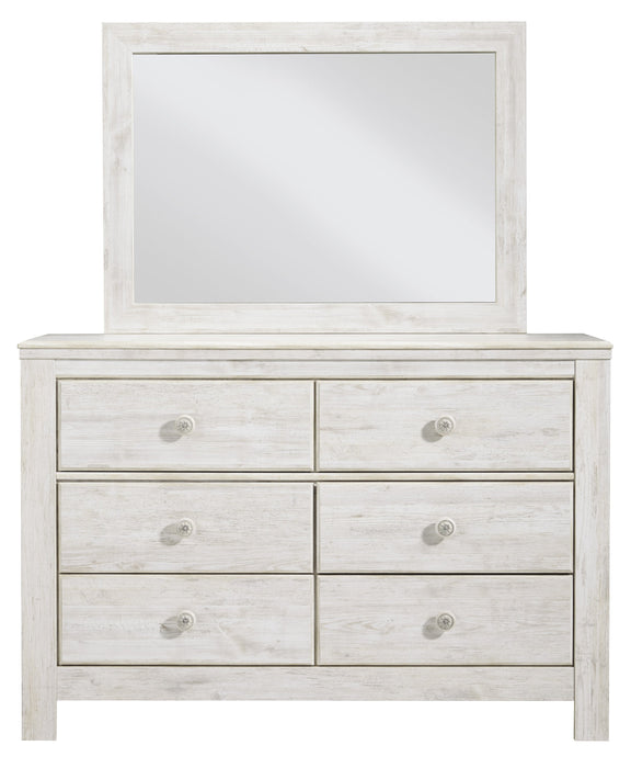 Paxberry Whitewash Panel Youth Bedroom Set - Lara Furniture