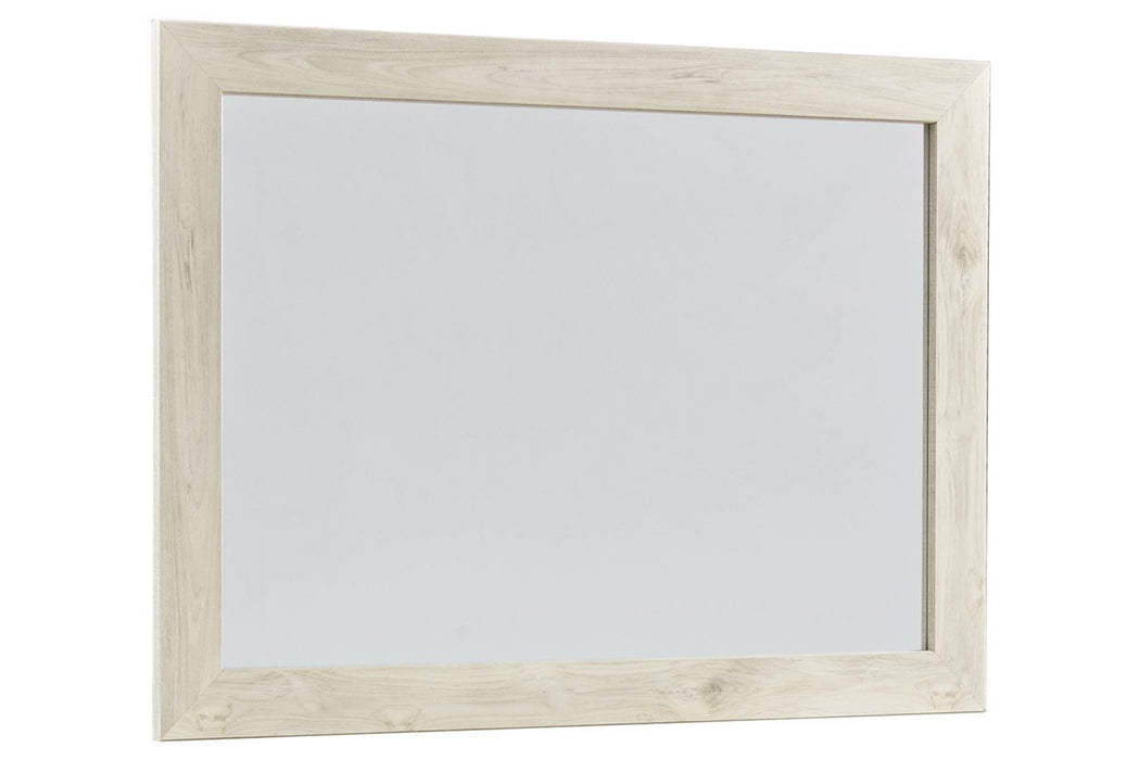 Cambeck Whitewash Bedroom Mirror - Lara Furniture