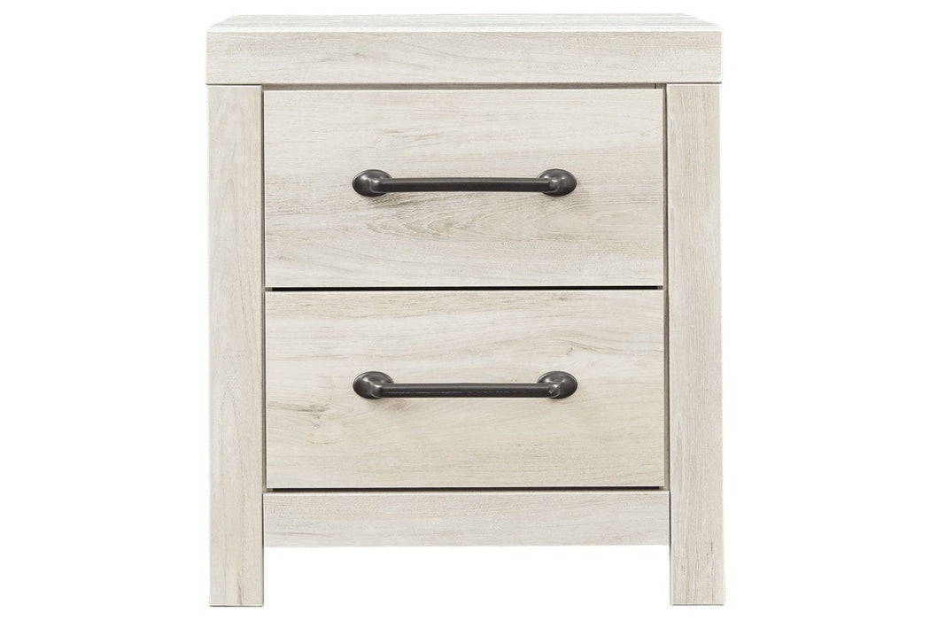 Cambeck Whitewash Nightstand - Lara Furniture