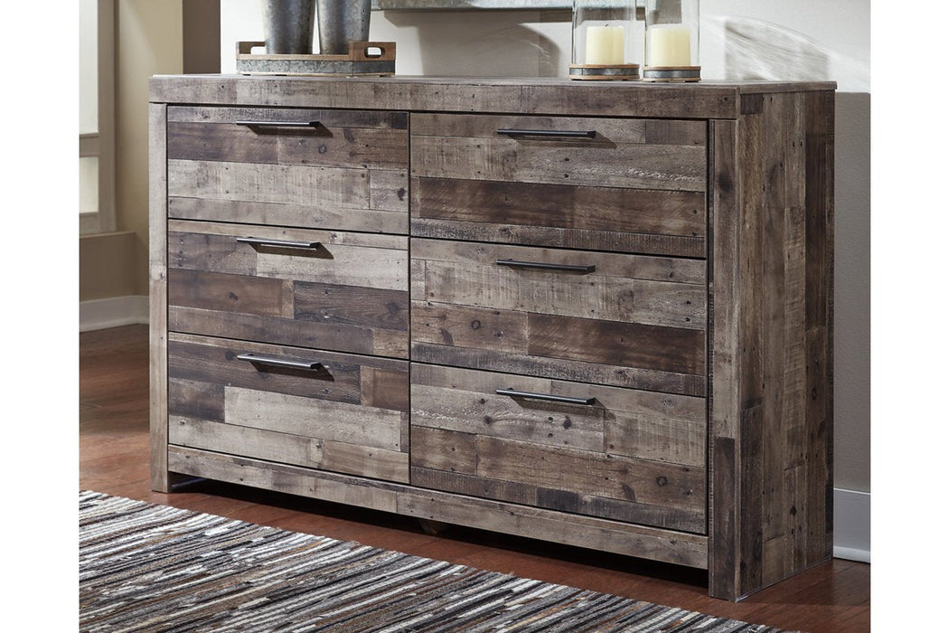 Derekson Multi Gray Dresser - Lara Furniture