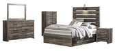 Drystan Brown Youth Storage Platform Bedroom Set - Lara Furniture