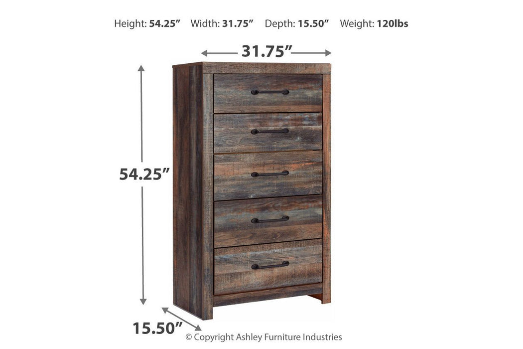 Drystan Multi Chest of Drawers - Lara Furniture