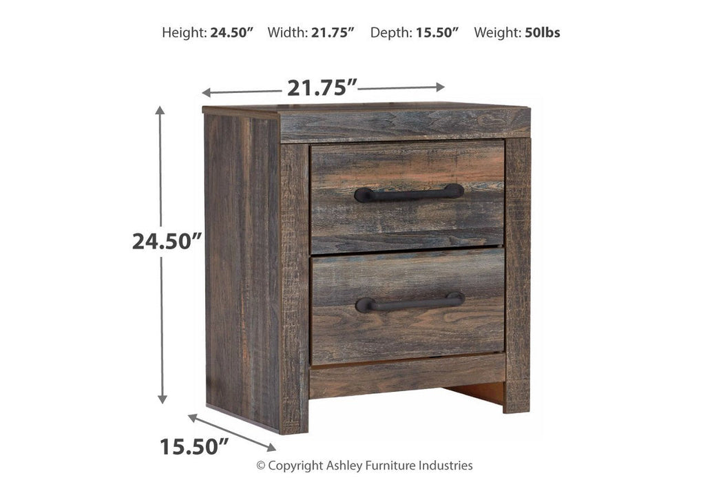 Drystan Multi Nightstand - Lara Furniture