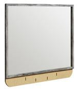 Baystorm Gray Bedroom Mirror - Lara Furniture