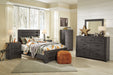 Brinxton Charcoal Full Panel Bed - Lara Furniture