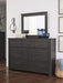 Brinxton Charcoal Bedroom Mirror - Lara Furniture