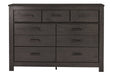 Brinxton Charcoal Dresser - Lara Furniture